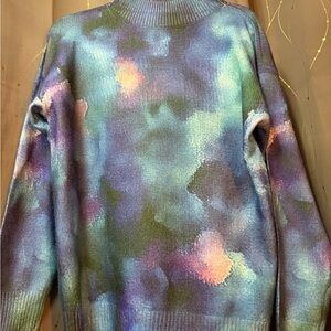 Colorful Tie-Dye Sweater